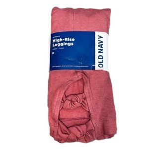 Old Navy High Rise Leggings Size M Mauve New in Package!